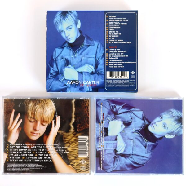 Aaron Carter - Oh Aaron Korean Album CD + VCD Bundle Korea