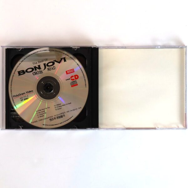 Bon Jovi - Cross Road Korean VCD Video CD Korea