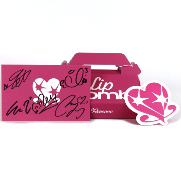 Rescene - Lip Bomb QR Album Signed Autographed Promo 2025