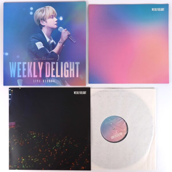 Shin Hye Sung - Weekly Delight Live Record LP Vinyl New K-Pop 2016 Shinhwa