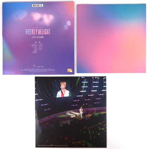 Shin Hye Sung - Weekly Delight Live Record LP Vinyl New K-Pop 2016 Shinhwa