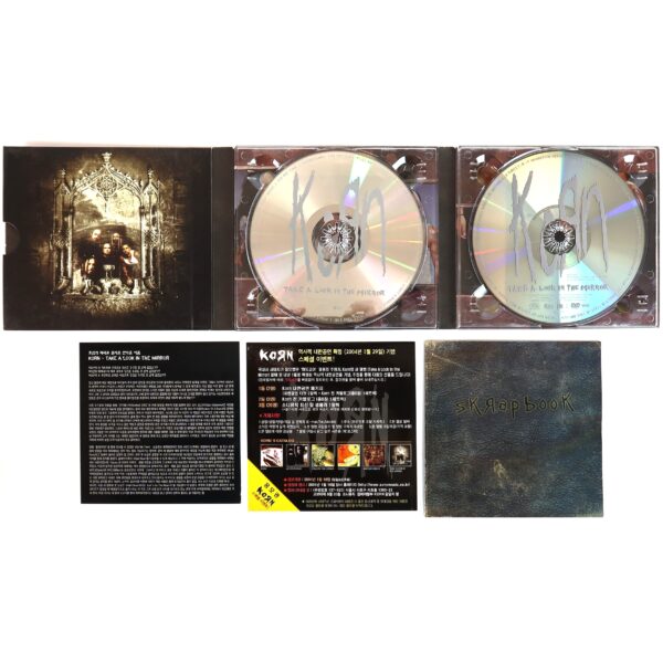 Korn - Take A Look In The Mirror Korean Album CD + DVD Set Digipak Korea