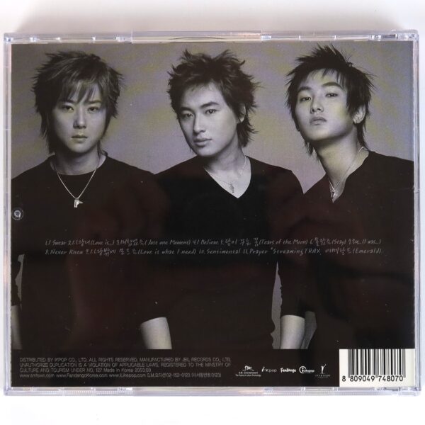 S - Fr. in. Cl Album CD Lee Jee Hoon Kangta Shin Hye Sung SM K-Pop 2003