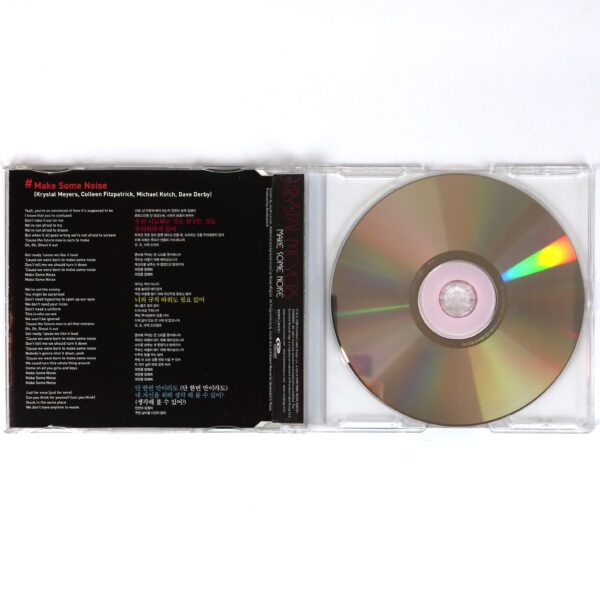 Krystal Meyers - Make Some Noise Korean Single Promo CD Korea