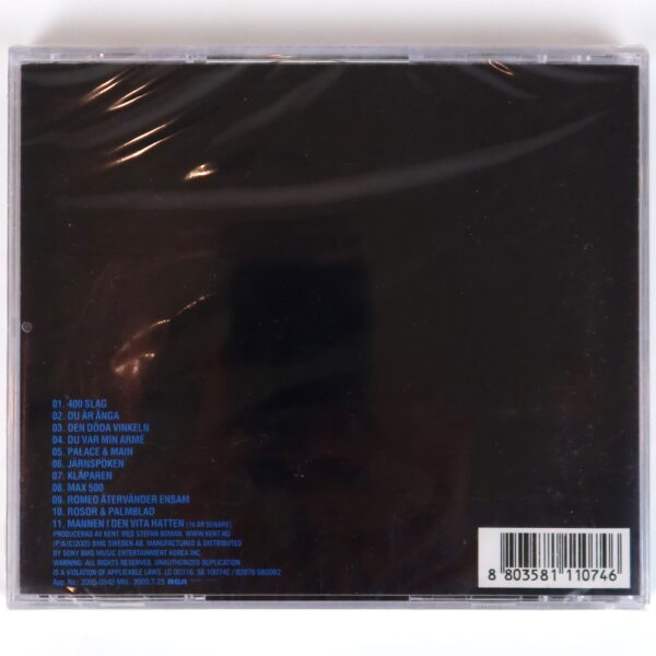 Kent - Du & Jag Doden Korean Sealed Album CD Korea