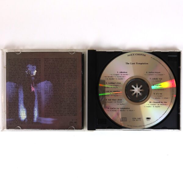 Alice Cooper - The Last Temptation Korean Album CD Korea