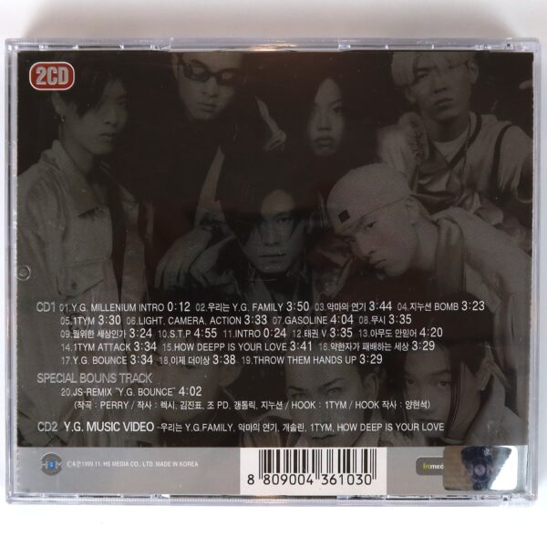 IMG_7968 Y.G. Best Of Album CD + VCD 90s K-Pop 1999 YG Teddy 1TYM Jinusean