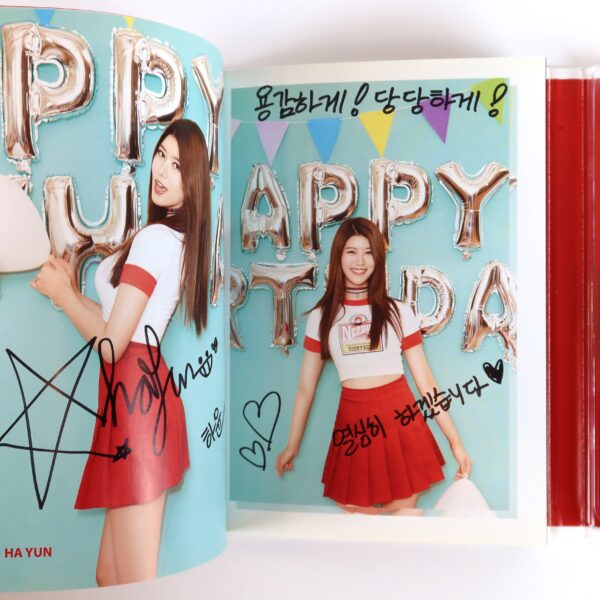 Brave Girls - High Heels 3rd Mini Album Pages Signed + Messages Promo CD 2016