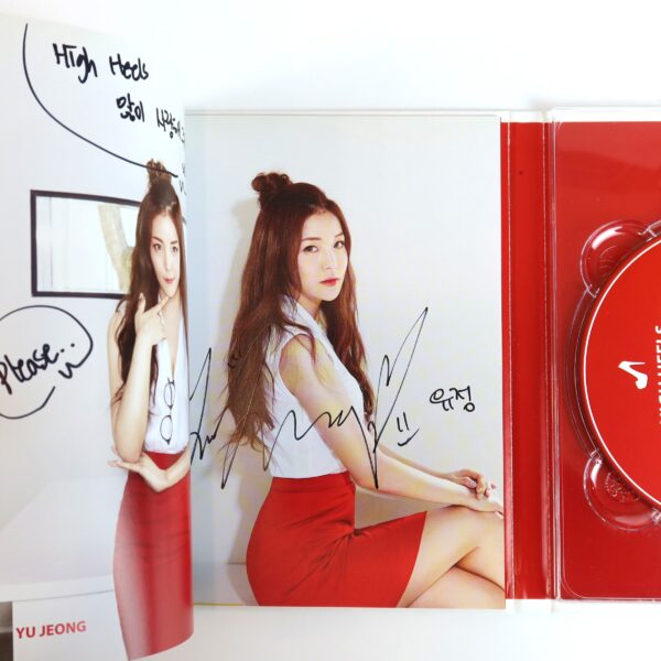 Brave Girls - High Heels 3rd Mini Album Pages Signed + Messages Promo CD 2016