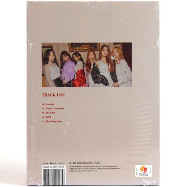 (G)I-DLE - I Made 2nd Mini Album Sealed CD 2019 Gidle