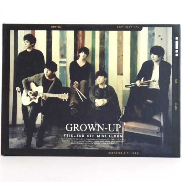 IMG_8290 FTIsland - Grown Up 4th Mini Album Signed Autographed CD 2012 K-Pop