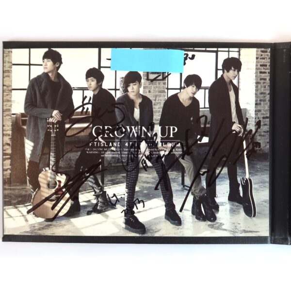 IMG_8296 FTIsland - Grown Up 4th Mini Album Signed Autographed CD 2012 K-Pop