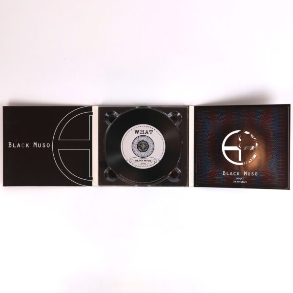 Black Muso - What 1st Mini Album CD Promo K-Rock Korea Rock 2014