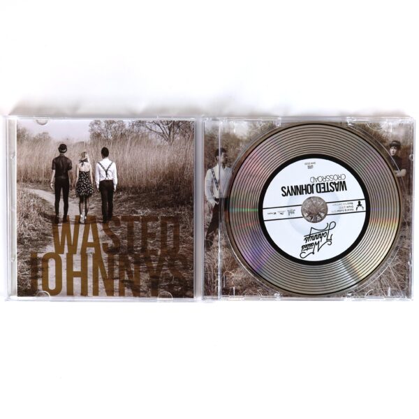 Wasted Johnnys - Cross Road Signed CD Album Promo 2015 K-Rock