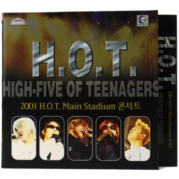 H.O.T. – 2001 Main Stadium Concert VCD Video CD K-Pop SM