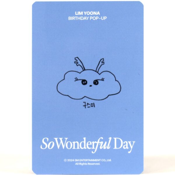 Girls' Generation Yoona So Wonderful Day Birthday Pop Up 2024 Photocard 4