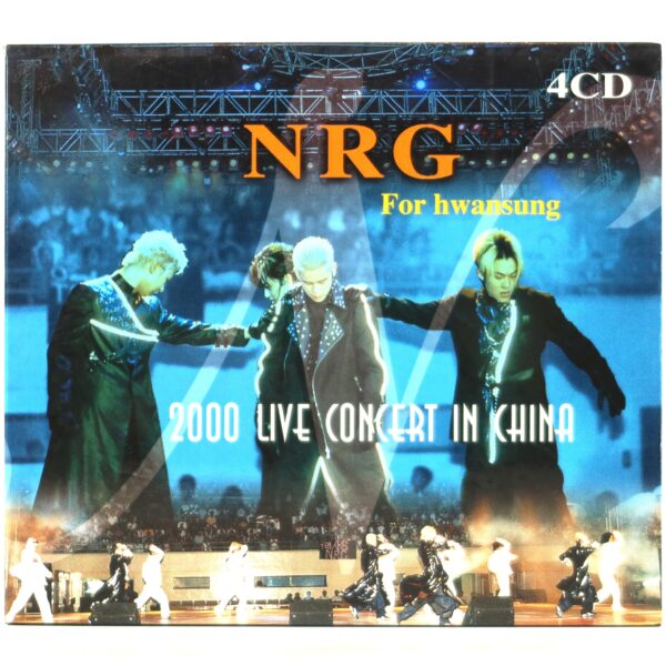 NRG - 2000 Live Concert In China 2 CD + 2 VCD Album K-Pop