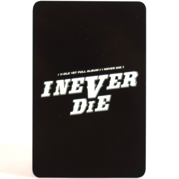 (G)I-DLE - I Never Die Minnie Ktown4u Pre-order Benefit Photocard POB