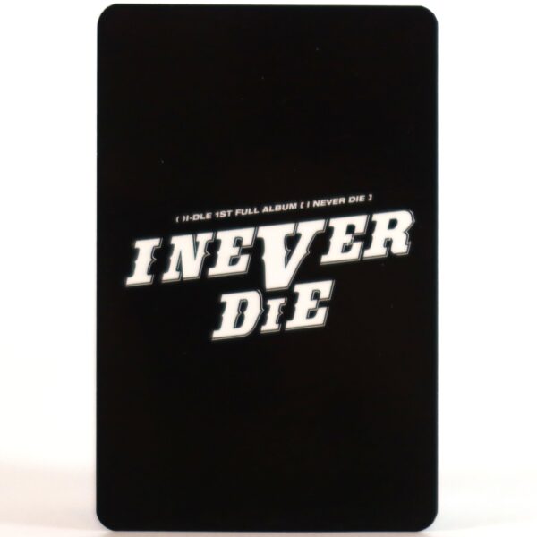 (G)I-DLE - I Never Die Soyeon Ktown4u Pre-order Benefit Photocard POB