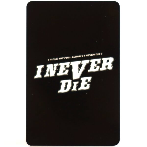 (G)I-DLE - I Never Die Yuqi Ktown4u Pre-order Benefit Photocard POB