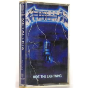 Metallica - Ride The Lightning Korean Album Cassette Tape Korea 2