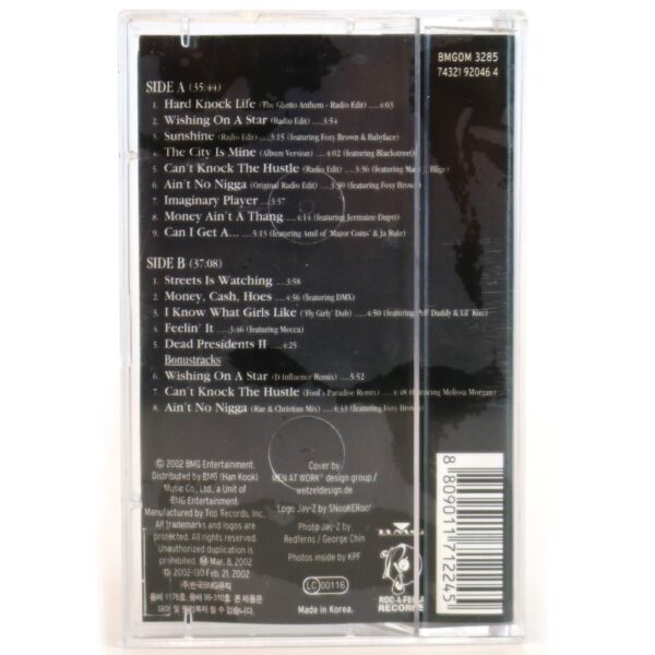 Jay-Z - Chapter One Korean Album Cassette Tape Korea ChapterOne