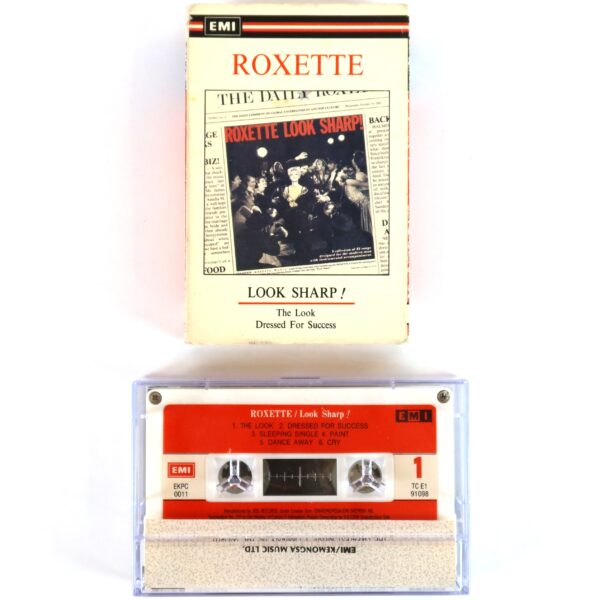 Roxette - Look Sharp! Korean Album Cassette Tape Korea
