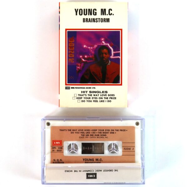 IMG_0074 Young MC - Brainstorm Korean Album Cassette Tape Korea
