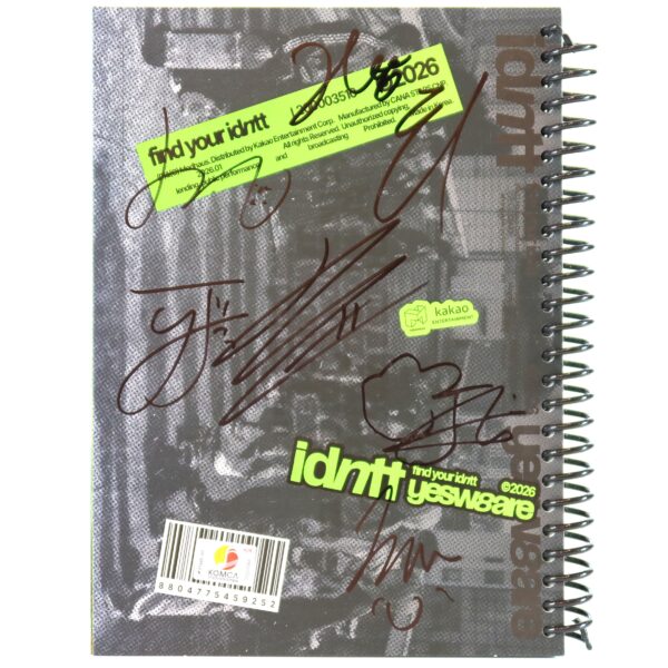 idntt / yesw8are - yesweare 1st Mini Album Signed CD Promo 2026