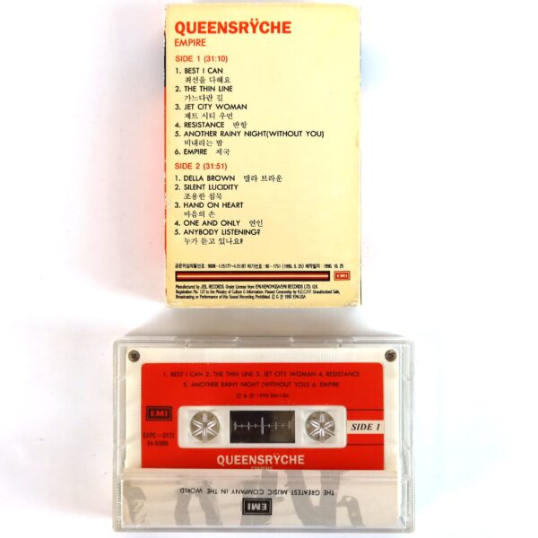 Queensryche - Empire Korean Album Cassette Tape Korea