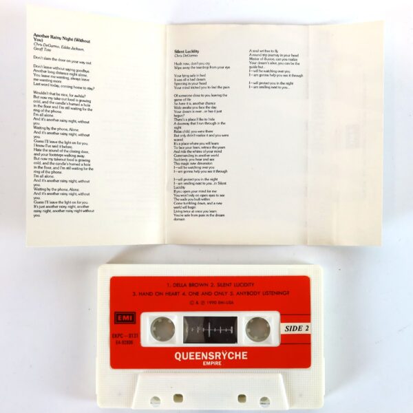 Queensryche - Empire Korean Album Cassette Tape Korea