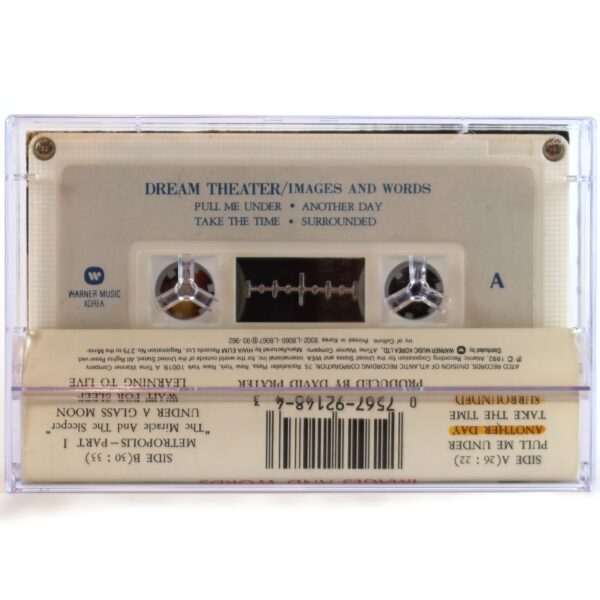 Dream Theater - Images and Words Album Korean Cassette Tape Korea