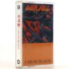 Overkill - I Hear Black Album Korean Cassette Tape Korea