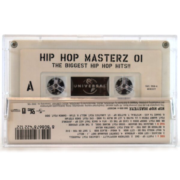 Hip Hop Masterz 01 Compilation Album Cassette Tape Korea Eminem DMZ Dr. Dre