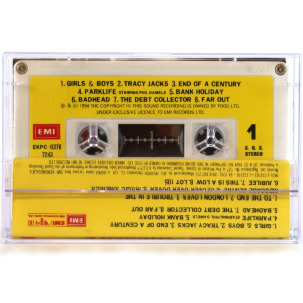 Blur - Parklife Korean Album Cassette Tape Korea