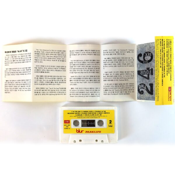 Blur - Parklife Korean Album Cassette Tape Korea