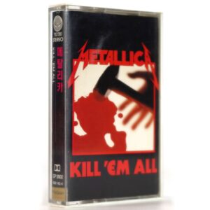 Metallica - Kill 'Em All Korean Album Cassette Tape Korea