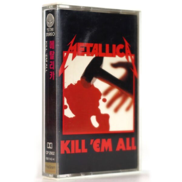 Metallica - Kill 'Em All Korean Album Cassette Tape Korea