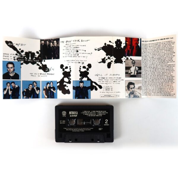 Metallica - Load Korean Album Cassette Tape Korea