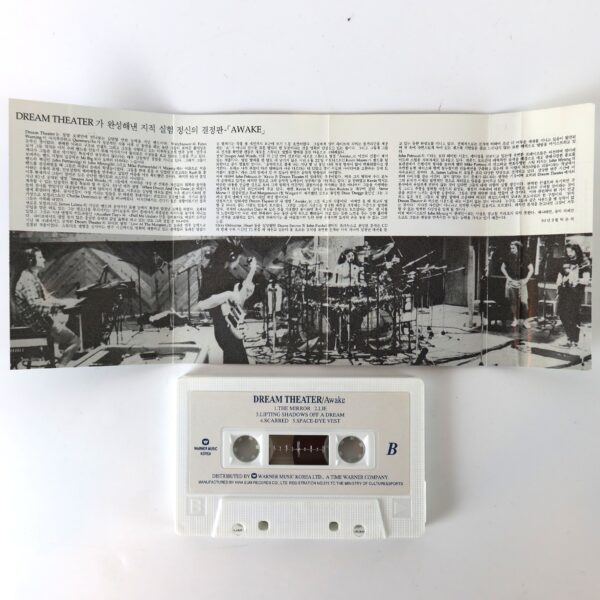 Dream Theater - Awake Album Korean Cassette Tape Korea