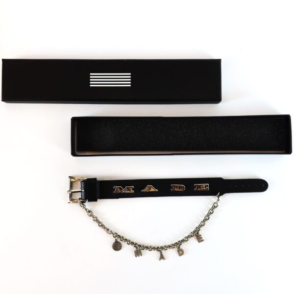 Bigbang Made Leather Strap Bracelet In Box