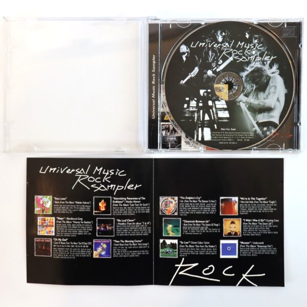 Universal Music Rock Sampler Compilation CD Promo Korea Metallica 1999