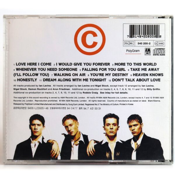Bad Boys Inc. - Bad Boys Inc. Album Korean CD Korea