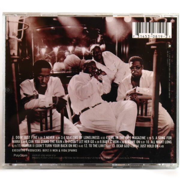 Boyz II Men - Evolution Album Korean CD Korea