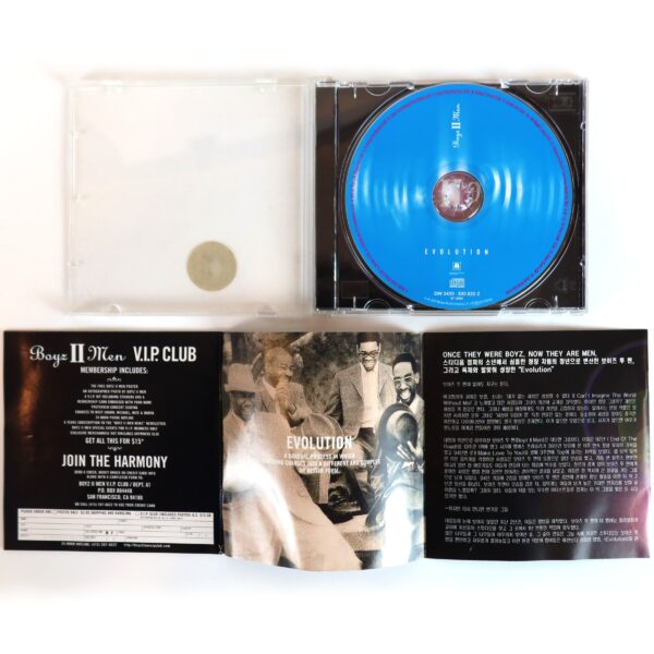Boyz II Men - Evolution Album Korean CD Korea