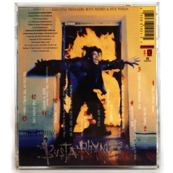 Busta Rhymes - The Coming Album Korean CD Korea