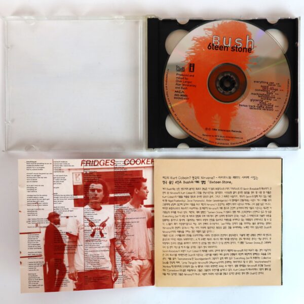Bush - Sixteen Stone Album Korean 2 CD Korea