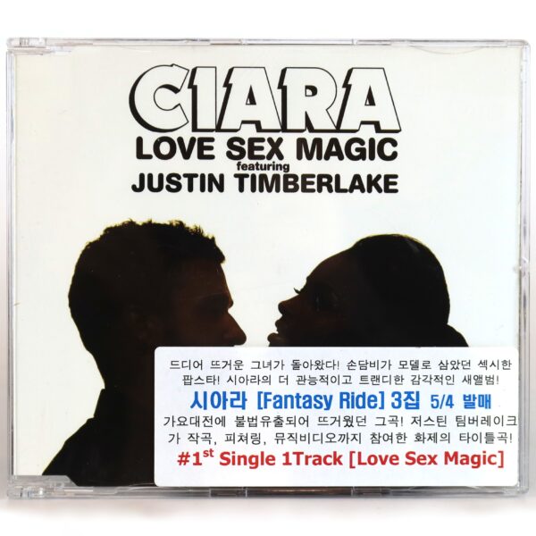 Ciara - Love Sex Magic (Ft. Justin Timberlake) Single Korean CD Promo Korea