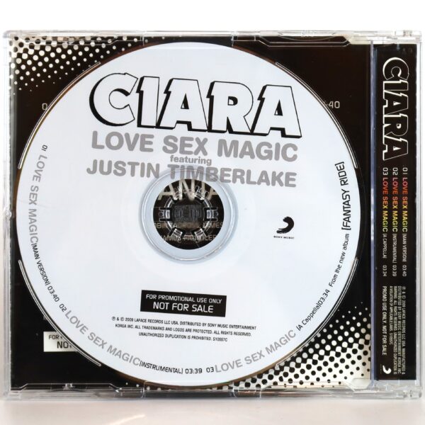 Ciara - Love Sex Magic (Ft. Justin Timberlake) Single Korean CD Promo Korea