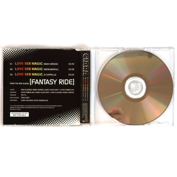 Ciara - Love Sex Magic (Ft. Justin Timberlake) Single Korean CD Promo Korea